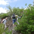 Ourtal_Beim Abstieg von den Felsen_S. Schneider, 19.06.2017.